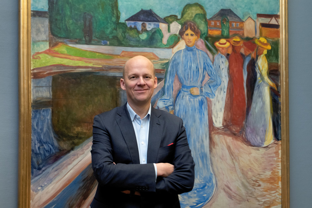 Petter Snare er museumsdirektør på KODE kunstmuseer og komponisthjem i Bergen. (Foto: KODE.)