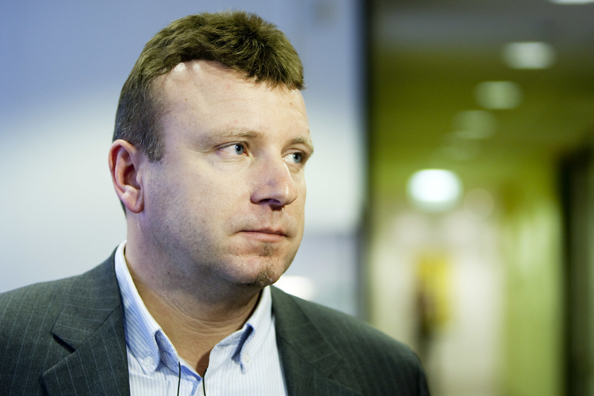 Oslo 20100218. Redaktør i Dagen Magazinet, Vebjørn Selbekk, var til stede da sjef i Politiets sikkerhetstjeneste (PST) Janne Kristiansen presenterte Åpen trusselvurdering for 2010 torsdag formiddag. (Foto: Håkon Mosvold Larsen/Scanpix.)