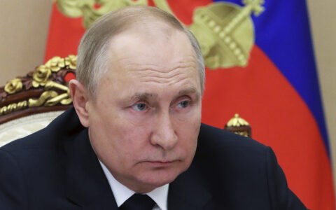 Vladimir Putin. (Foto: Mikhail Klimentyev/AP.)