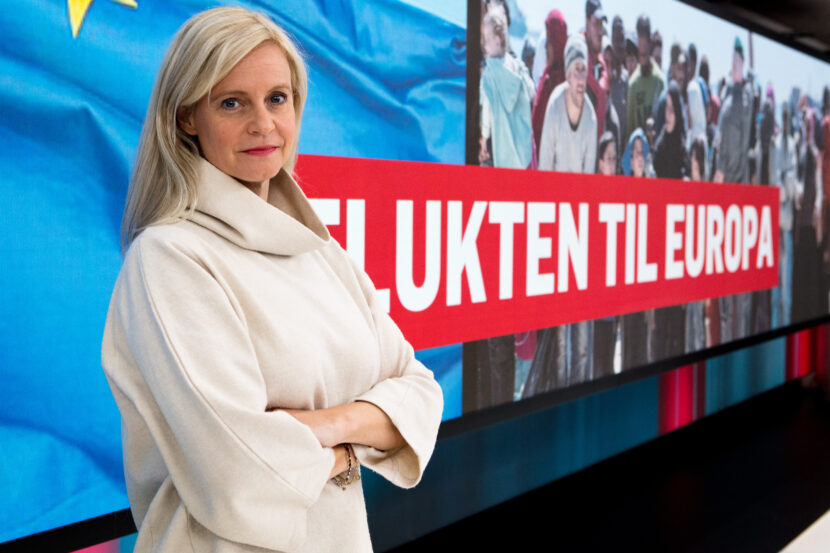 Nyhetsredaktør Karianne Solbrække i TV 2. (Foto: NTB.)