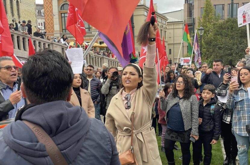 Feri Gaulin har blitt stoppet av det iranske moralpolitiet flere ganger, før hun flyktet til Norge: – De var sinte på oss. De slo og trakasserte oss seksuelt. (Foto: Sarah Gaulin.)