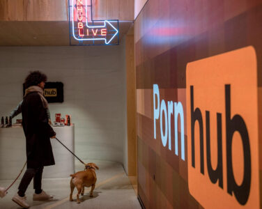 Pornhub porno. (Illustrasjonfoto: Hilary Swift-NYT.)