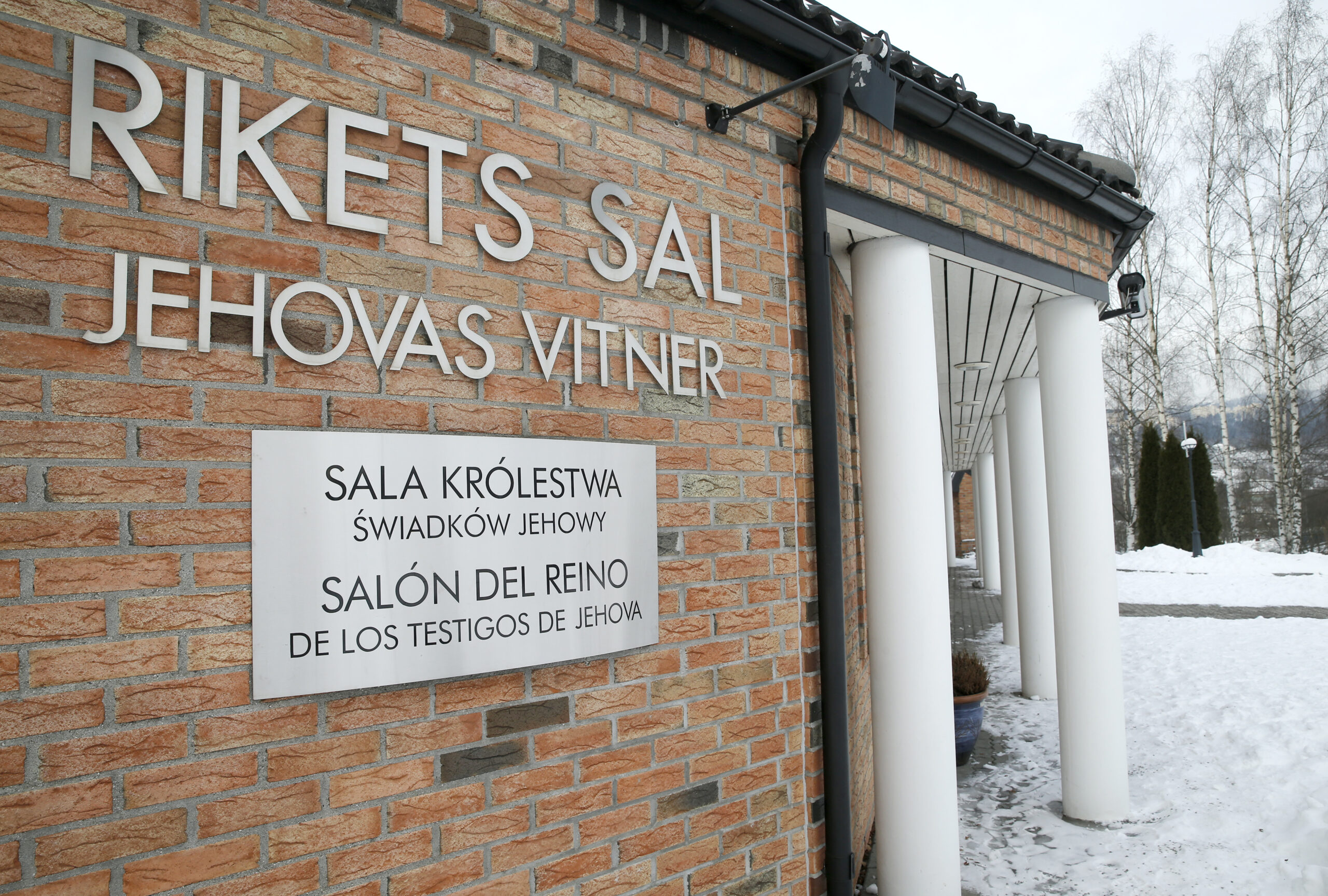 Jehovas vitner driver forsamlingshuset «Rikets sal» i Garver Ytteborgs vei 85. (Foto: Terje Pedersen/NTB.)