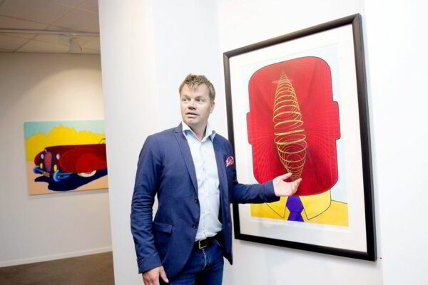 Rolf Stavnem eier og driver Fineart på Tjuvholmen. (Foto: Presse.)