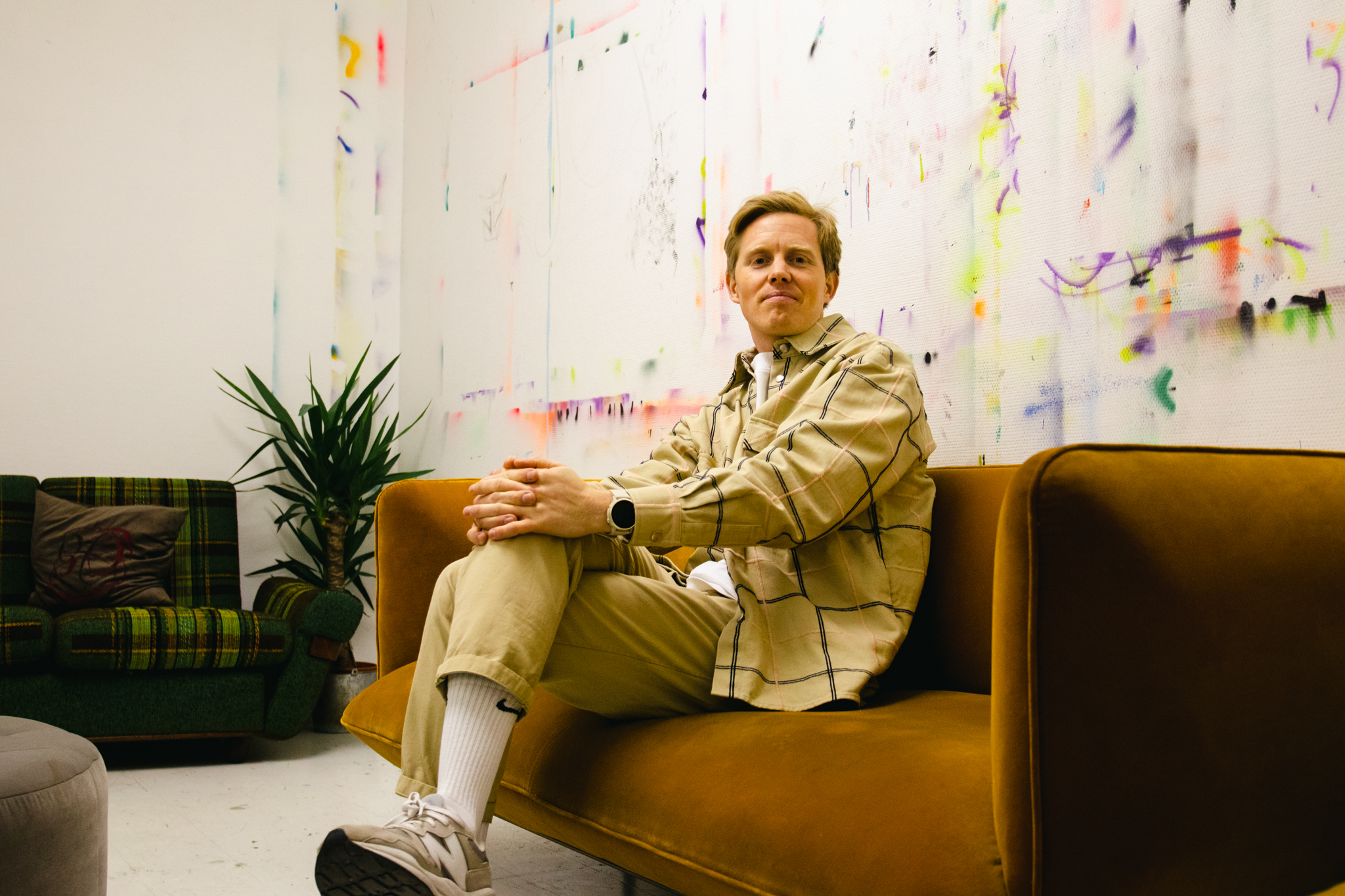 Kunstner Lasse Brurock (Foto: Aurora Henni Krogh.)