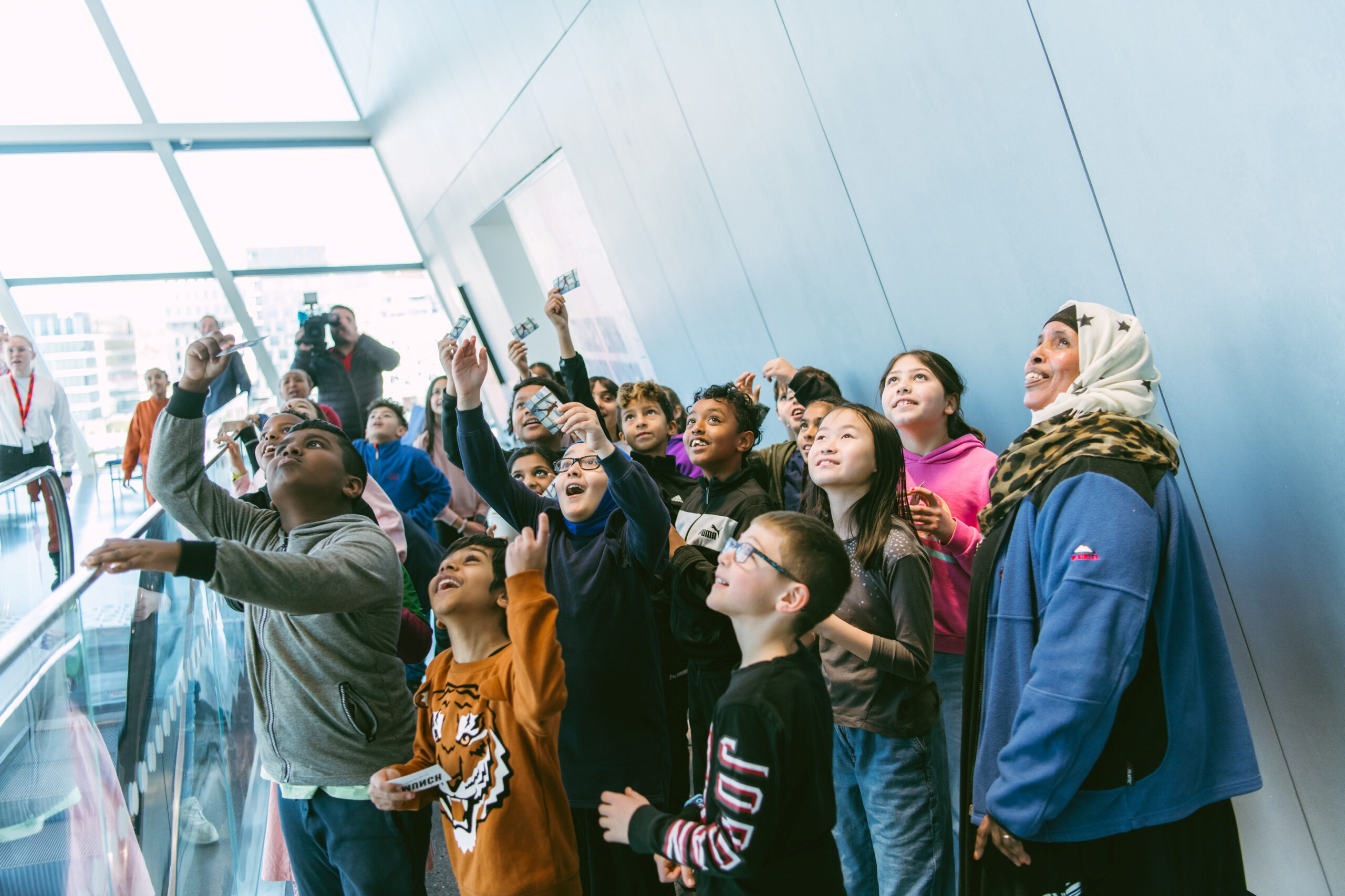 Alle barn og unge skal ha tilgang på kulturopplevelser. Nå åpner MUNCH opp for gratis inngang for barn og unge helt opp til 18 år. (Foto: Munchmuseet.)