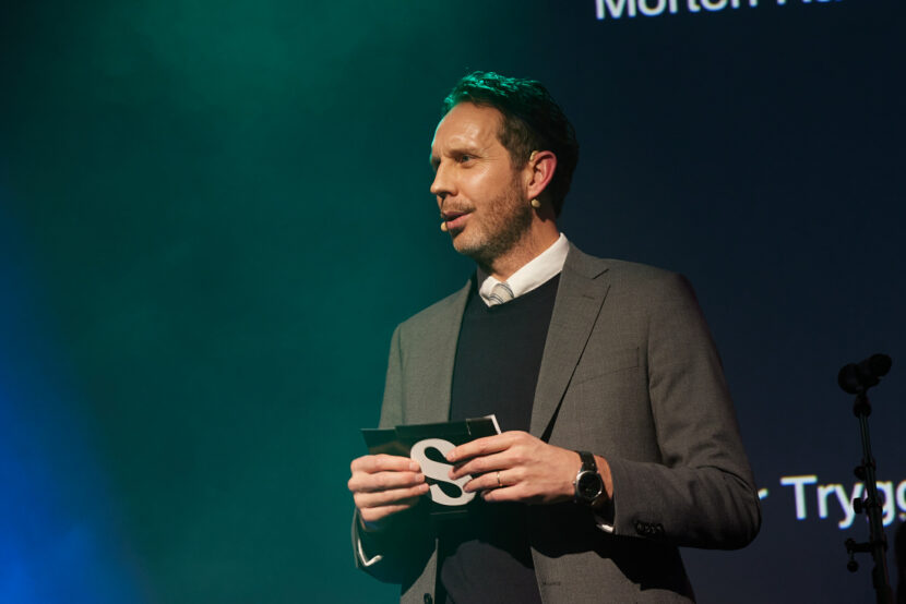 Morten Ramm var kveldens programleder. (Foto: Helge Brekke.) 
