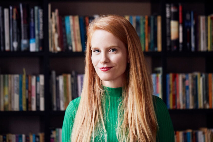Daglig leder ved Litteraturhuset, Susanne Kaluza. (Foto: Kristin Svanæs-Soo.)