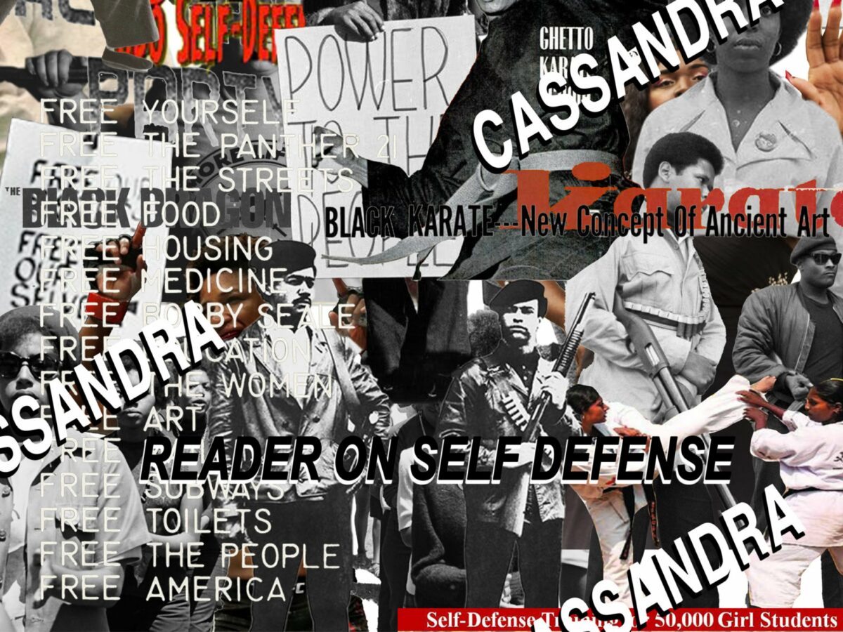 «On Self-Defense – A Cassandra Press Reader In Action» kan sees på Bergen Kunsthall. (Foto: Cassandra Press.)