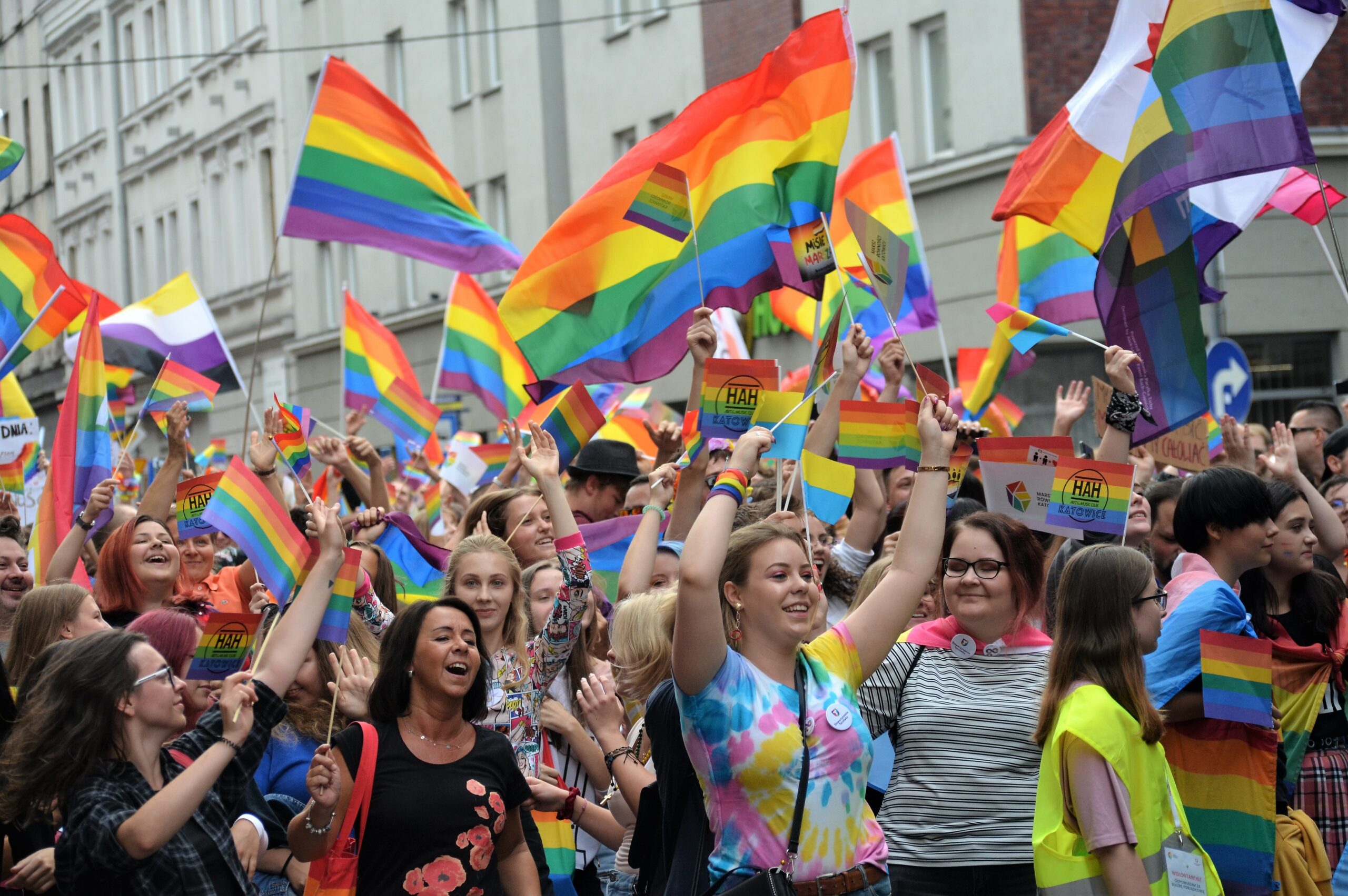 Pride-parade i Katowice, Polen. (Foto: Wikimedia Commons.)