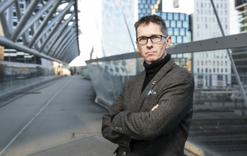 Leder for scenekunstforbundet Creo og SV-politiker Hans Ole Rian. (Foto: Creo.)