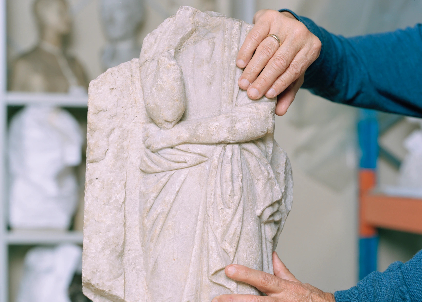 «Berøringstur» av Ellen Henriette Suhrke ved Babel i Trondheim. (Foto: Ellen Henriette Suhrke.)