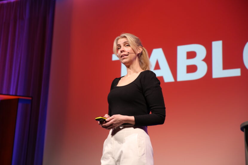 Alexandra Beverfjord i Dagbladet. (Foto: Aurora Henni Krogh.)