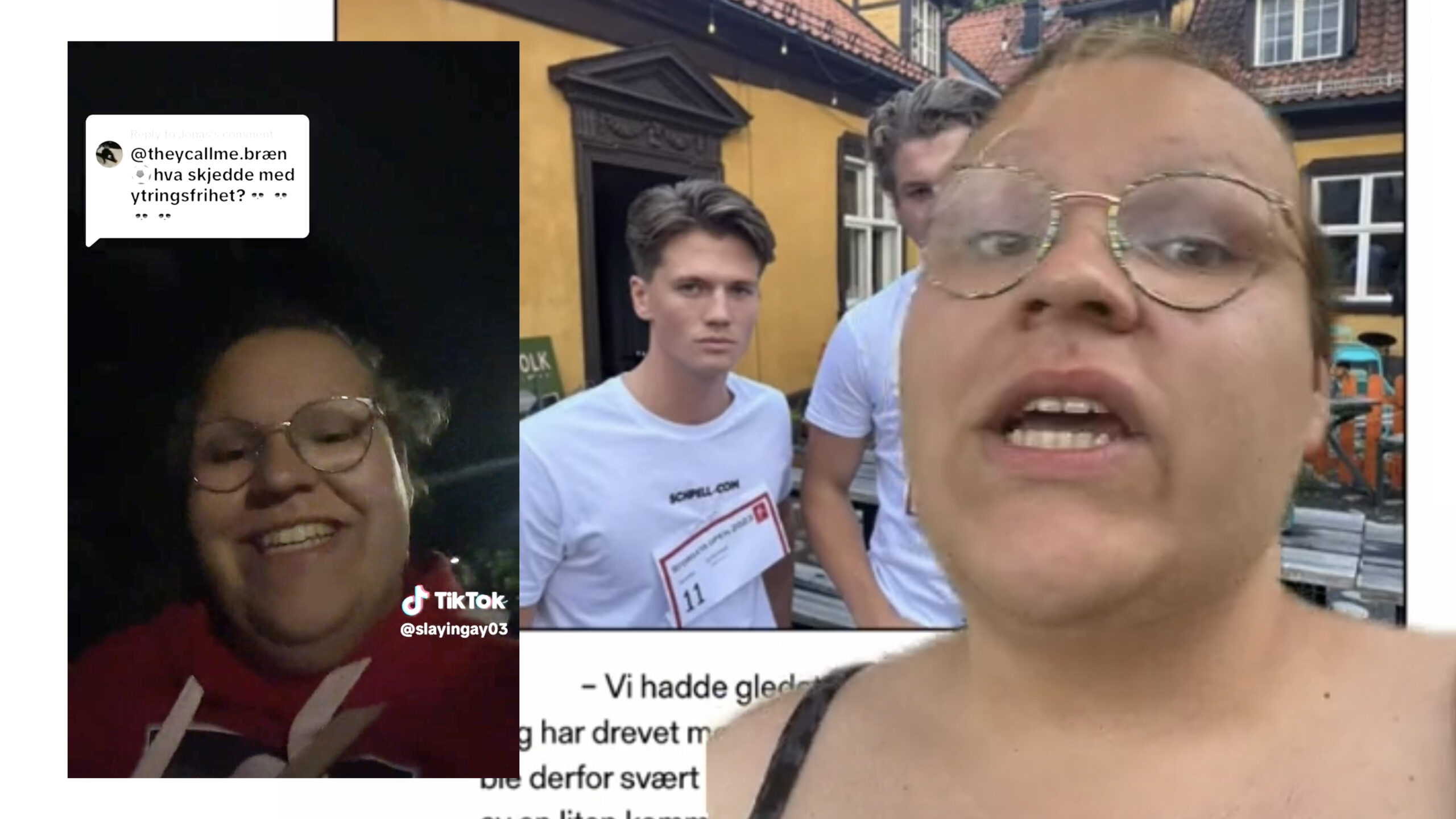 Rio Vik, Sebastian Brevik Tiktok Stein saks papir (Kollasje: Subjekt.)