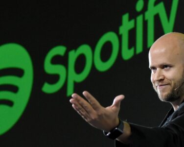 Daniel Ek i Spotify. (Foto: BBC.)