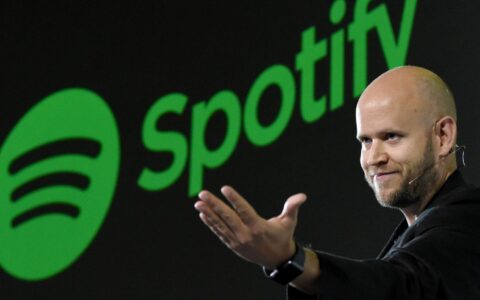 Daniel Ek i Spotify. (Foto: BBC.)