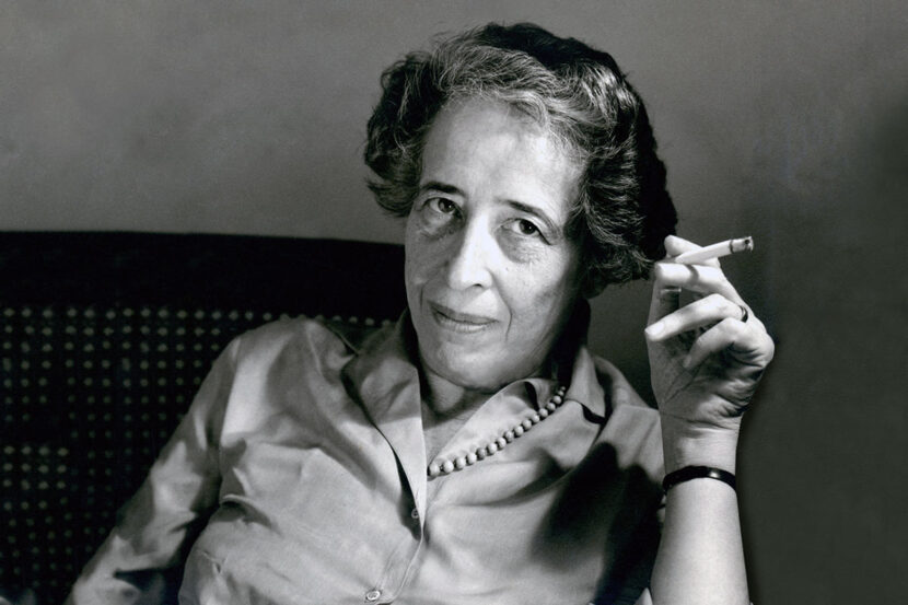 Hannah Arendt. (Foto: Britannica Encylopedia.)