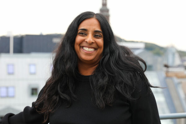 Kultur- og likestillingsminister Lubna Jaffery. (Foto: Linn de Lange).