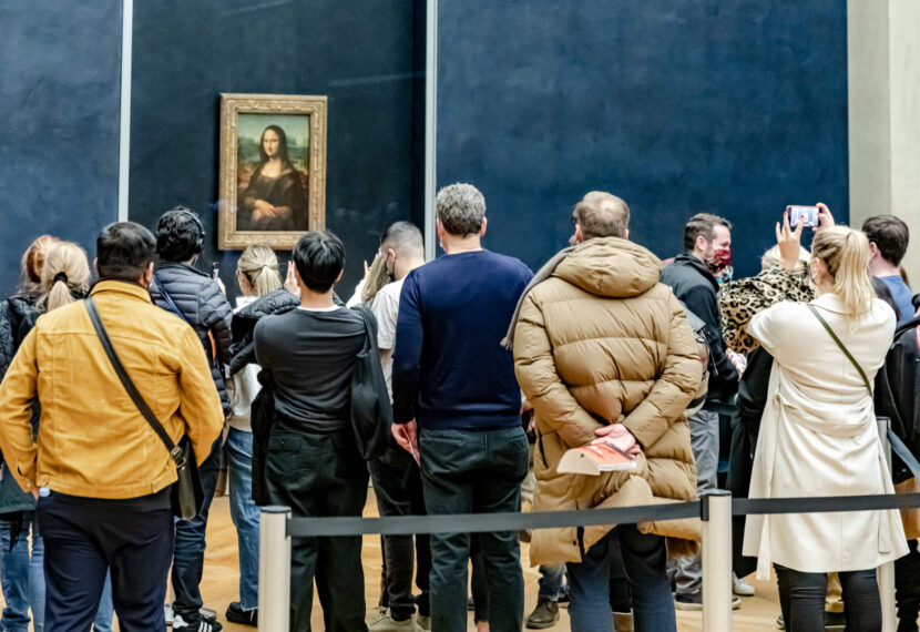 Leonardo da Vinci, «Mona Lisa» (1503), på Louvre i Paris. (Foto: Flickr.)