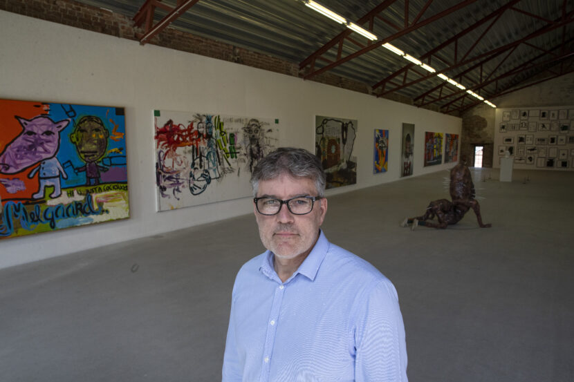 Kunstnerisk leder ved Vestfossen kunstlaboratorium, Morten Viskum. (Foto: Terje Bendiksby/NTB.)