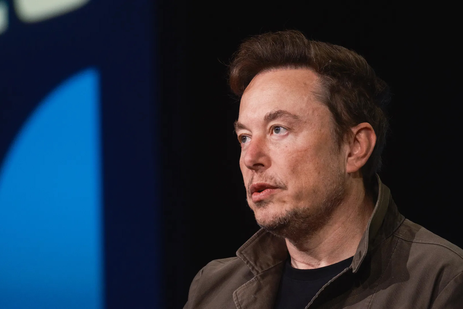 Elon Musk, Tesla, X/Twitter, Space X. (Photo- Jordan Vonderhaar/Bloomberg/Getty.) 2 3:2