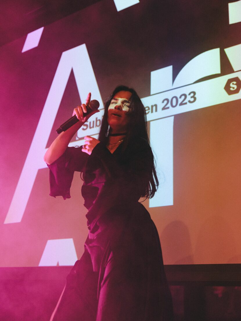 Ary avsluttet prisutdelingen. (Foto: Håkon Paulsen.)