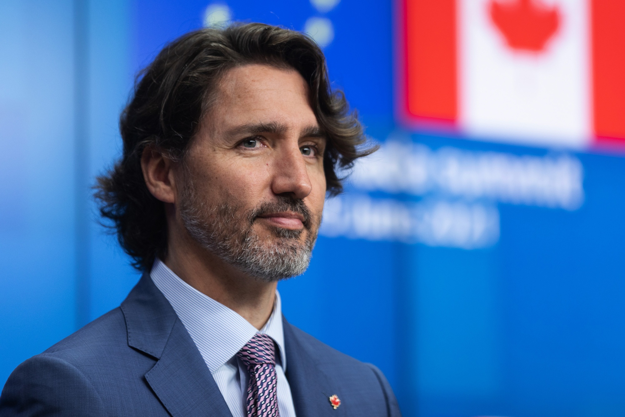 Canadas statsminister, Justin Trudeau. (Foto: Thierry Monasse/Bloomberg.)