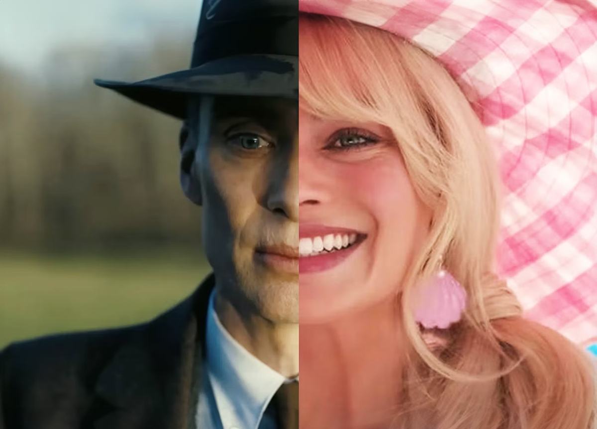 «Oppenheimer» med Cillian Murphy (t.v.) og «Barbie» med Margot Robbie var de største filmene i 2023. Men hvem blir den største prisvinneren? (Foto: Presse/Empire.) 1 25:18