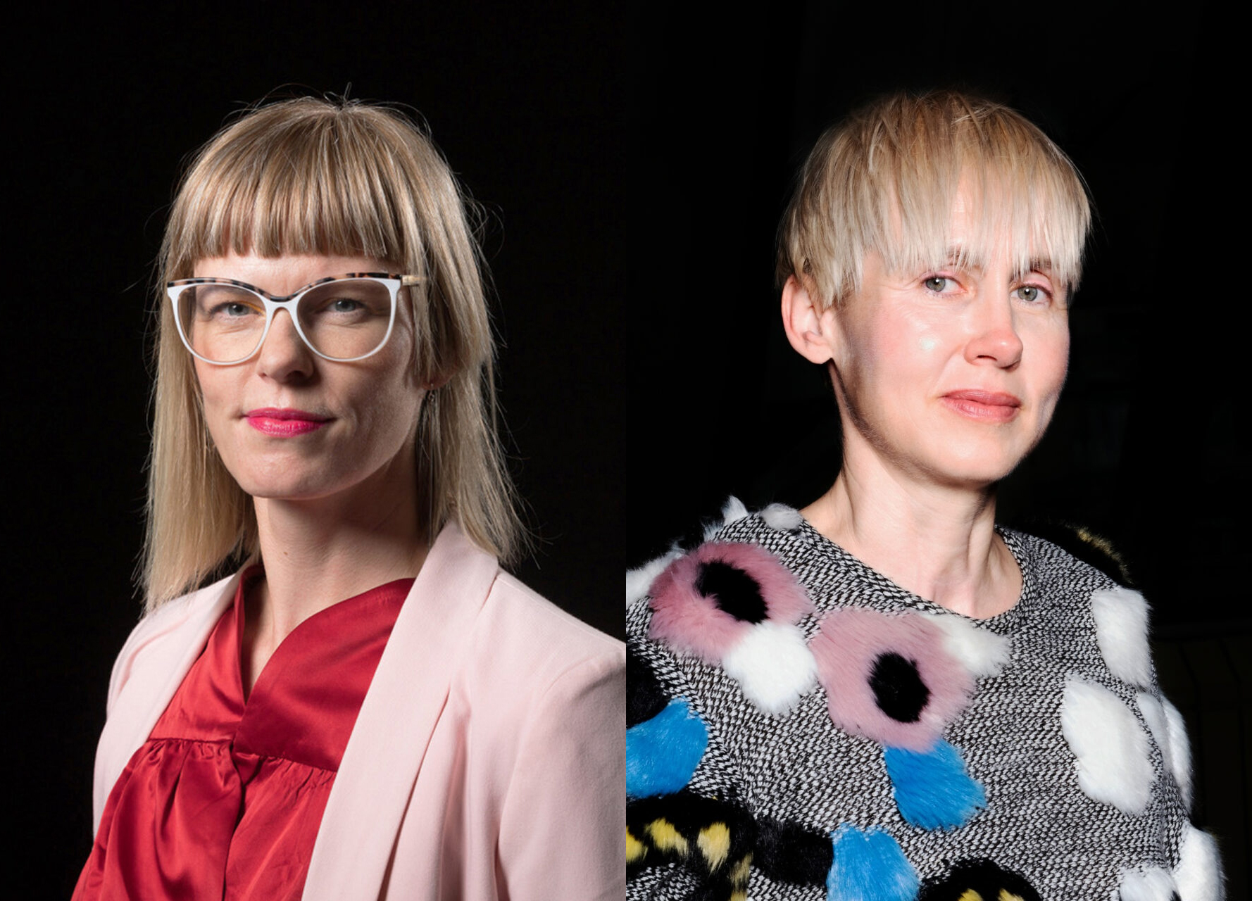 Tine Rude (t.v.) og Bettina Kogler er den nye lederduoen ved Bit teatergarasjen. (Foto: Thor Brødreskift/Elsa Oksazaki.)