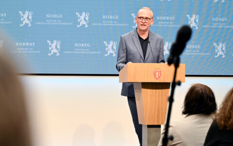 Leder i Mannsutvalget, Claus Moxnes Jervell. (Foto: Geir Bergersen Huse.)