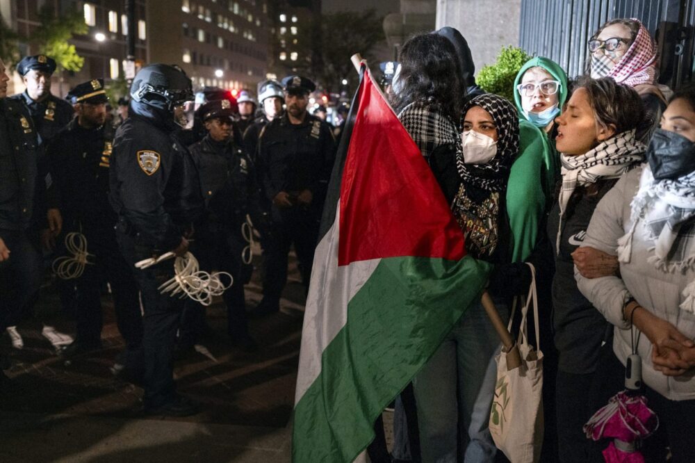 Demonstrasjoner antisemittisme Universiteter USA Lovforslag ytringsfrihet