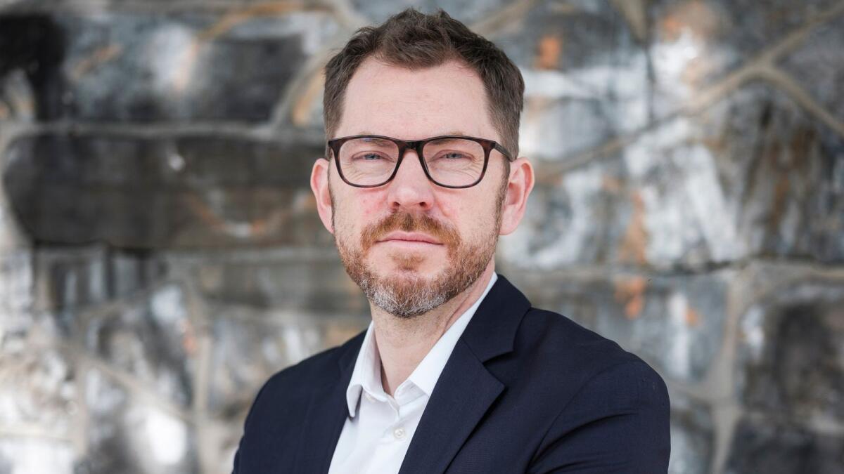 Sjefredaktør i Vårt land, Bjørn Kristoffer Bore. (Foto- Presse.)
