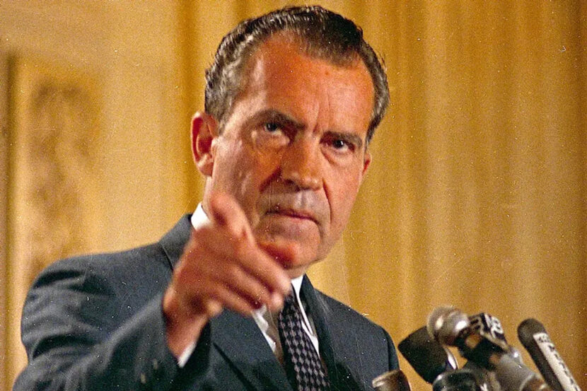 Tidligere president i USA, Richard Nixon. (Foto: AP.)