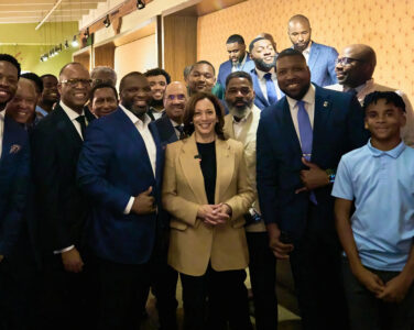 Kamala Harris Black men Sorte menn lån penger kampanje valg