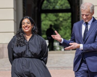 Kulturminister Lubna Jaffery AP Arbeiderpartiet Kulturløftet en prosent av statsbudsjettet vil ikke svare