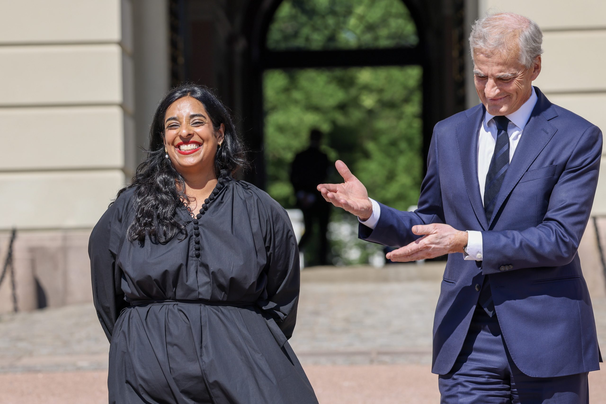 Kulturminister Lubna Jaffery AP Arbeiderpartiet Kulturløftet en prosent av statsbudsjettet vil ikke svare