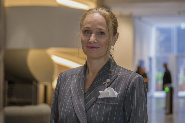 Maria Mediaas Jørstad er direktør for Kunstsilo. (Foto: Alan Williams.)