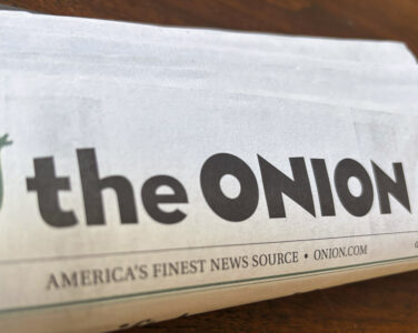 The Onion er et satireblad og -nettsted. (Foto: Jill Bleed/AP/NTB.)