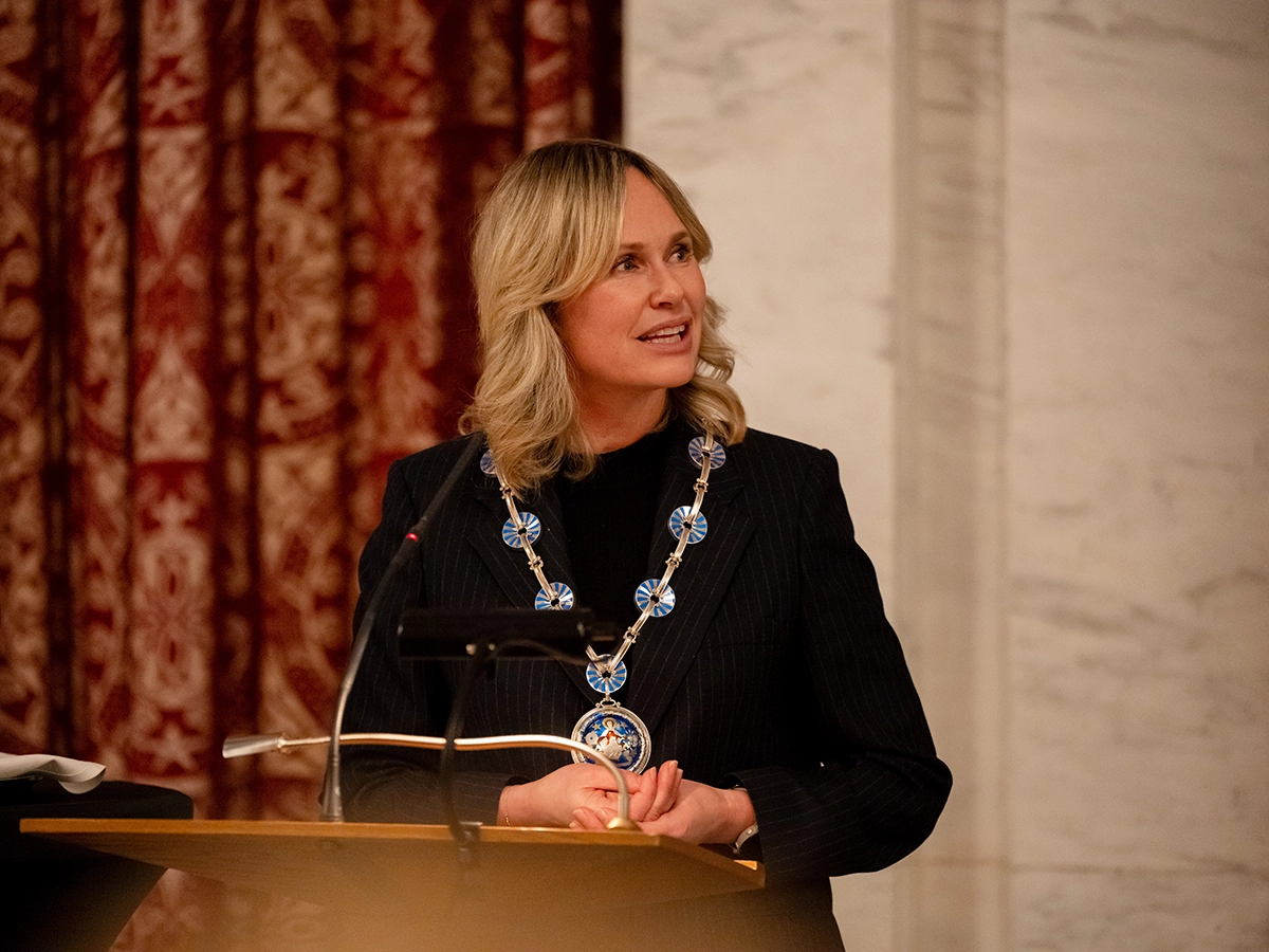 Hva er det Ordfører Anne Lindboe holder på med? Hun har et ansvar for at valgkampen går for seg i henhold til lover og regler, skriver nestleder i Norgesdemokratene, Reinert Skadsem. (Foto: Presse.)