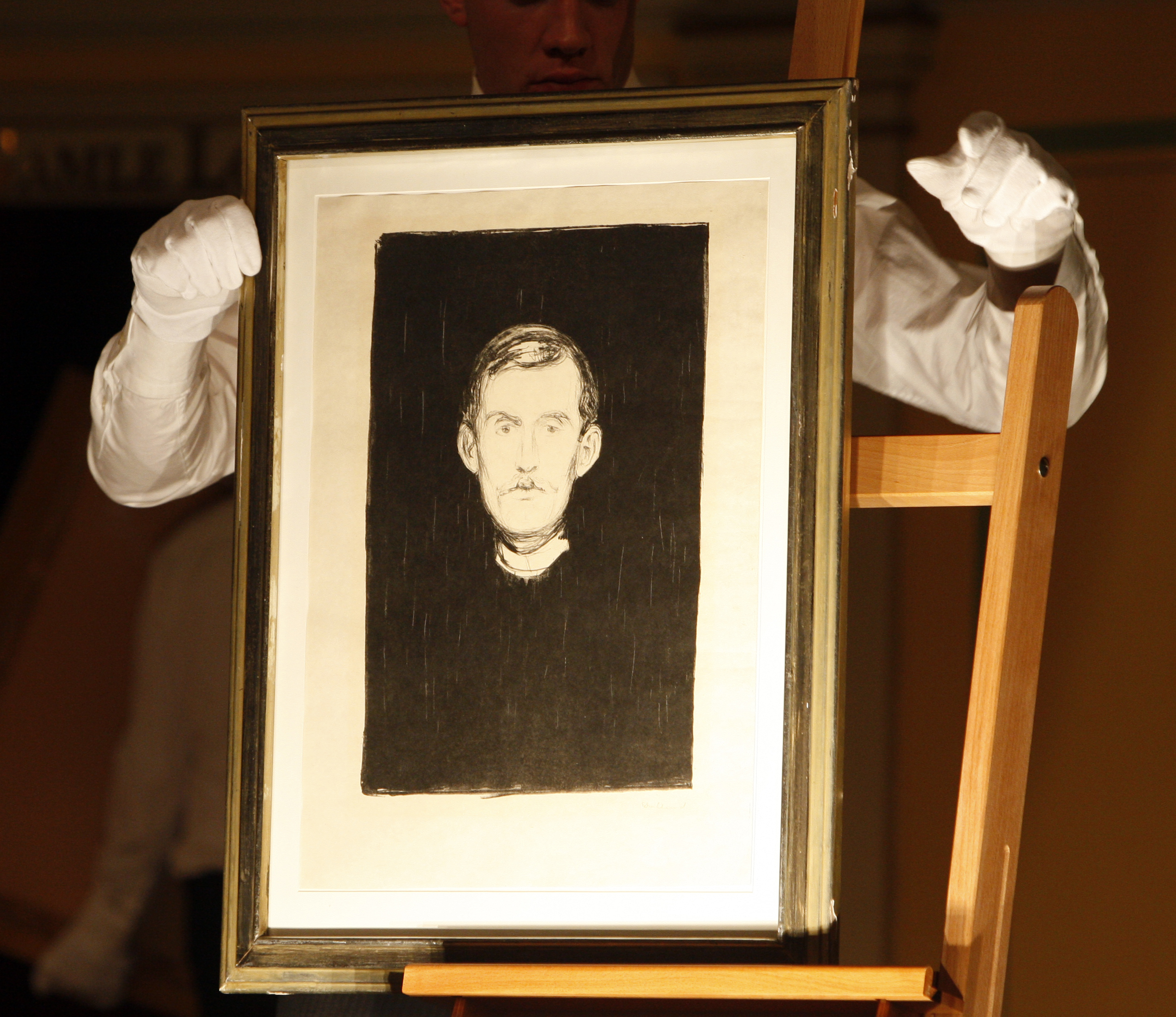 Portretter av Edvard Munch – også selvportretter – stilles ut i London fra torsdag av. (Illustrasjonsfoto: Lise Åserud/NTB.)