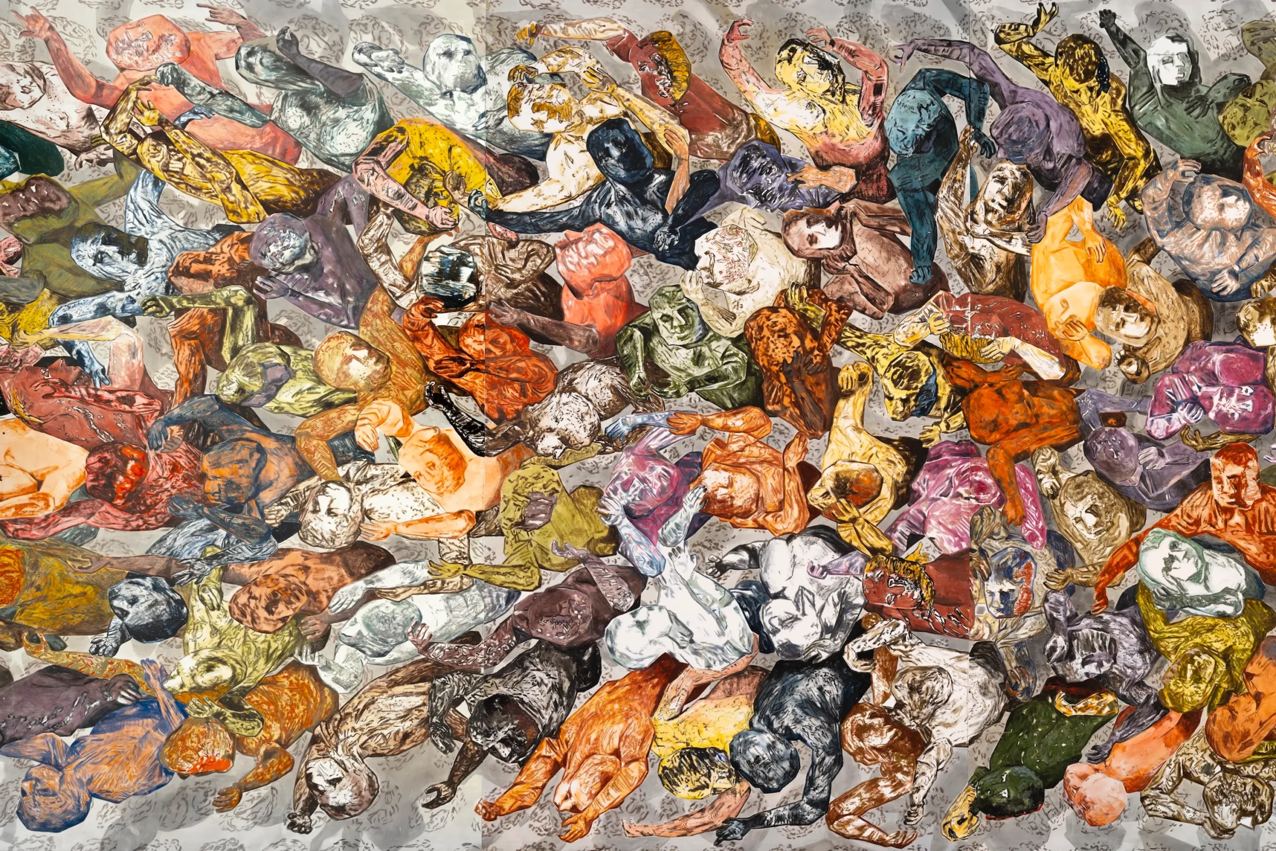 Majestetisk veggmaleri fra Kristensen. (Foto: Presse).