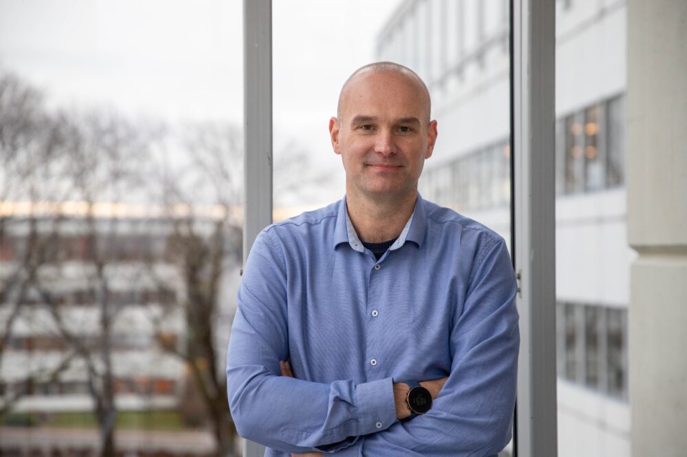 Programredaktør for NRK nyheter, Ole Eivind Henden. (Foto: Gunhild Hjermundrud.)