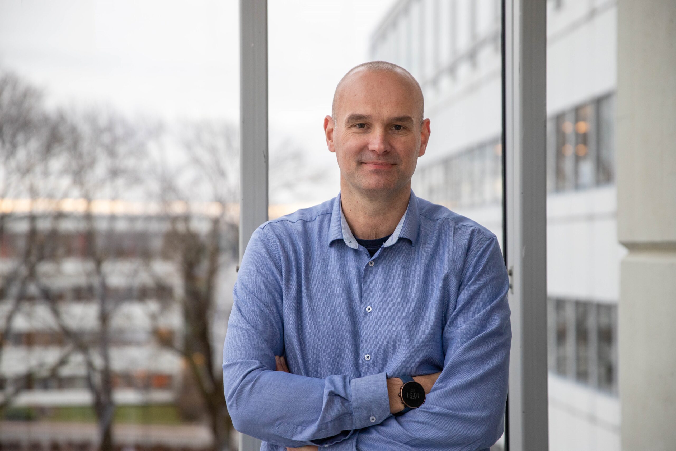 Programredaktør for NRK nyheter, Ole Eivind Henden. (Foto: Gunhild Hjermundrud.)