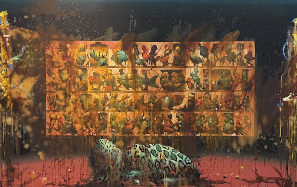 Det er spennende når Gullvåg lar abstraksjonen regjere. (Foto: Presse).