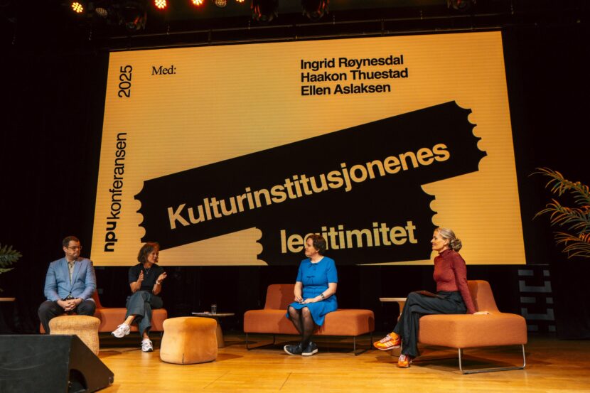 NPU konferansen konferanse 2025 Norsk publikumsutvikling norsk kulturliv kunst- og kultur spørreundersøkelse offentlig pengebruk sløsing