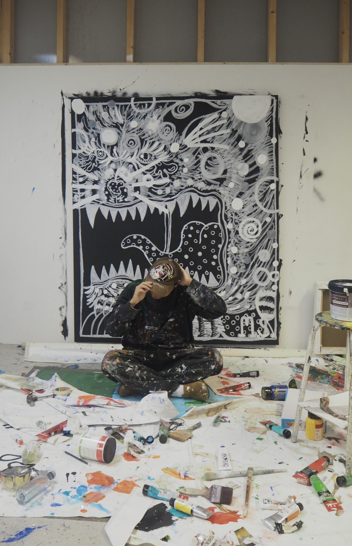 Soddano i sitt studio. (Foto: Presse).