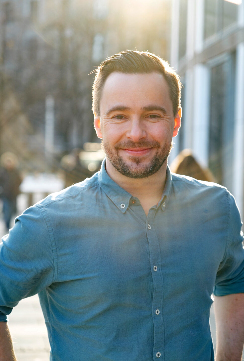 Kommunikasjonssjef i Medietilsynet, Stian Barsnes-Simonsen. (Foto: Presse.)