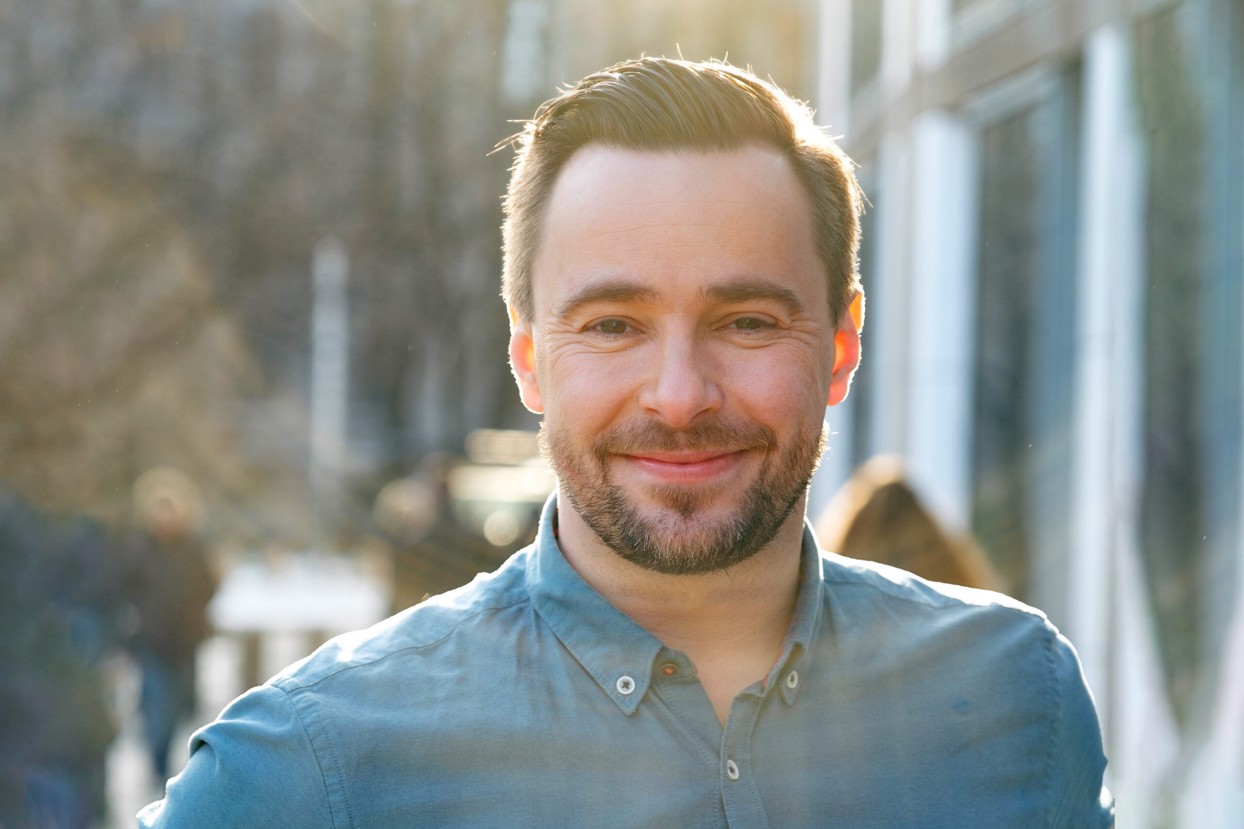 Kommunikasjonssjef i Medietilsynet, Stian Barsnes-Simonsen. (Foto: Presse.)
