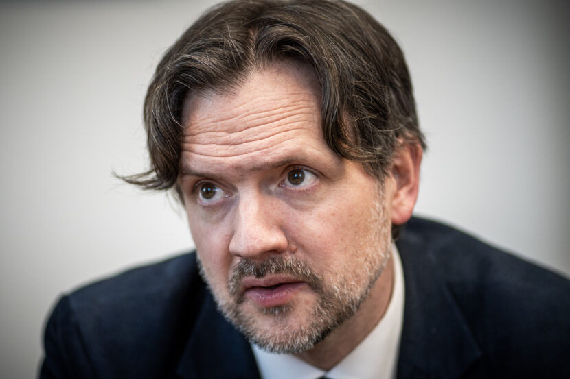 Oslo 20250117. Intervju med KRF-leder Dag-Inge Ulstein på Stortinget fredag. (Foto: Ole Berg-Rusten/NTB.)Bufdir kjønnsveileder Høyre