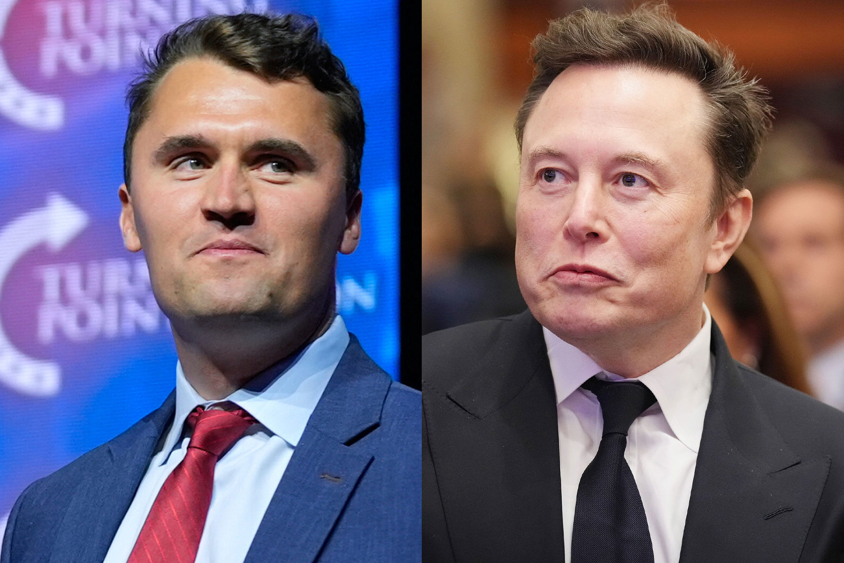 Elon Musk er en av dem som har tatt del i kanselleringskultur etter drapet på Charlie Kirk. (Foto: AP/Getty.)